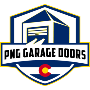 The PNG Garage Doors logo.