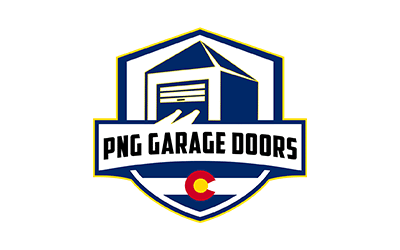 The PNG Garage Doors logo.