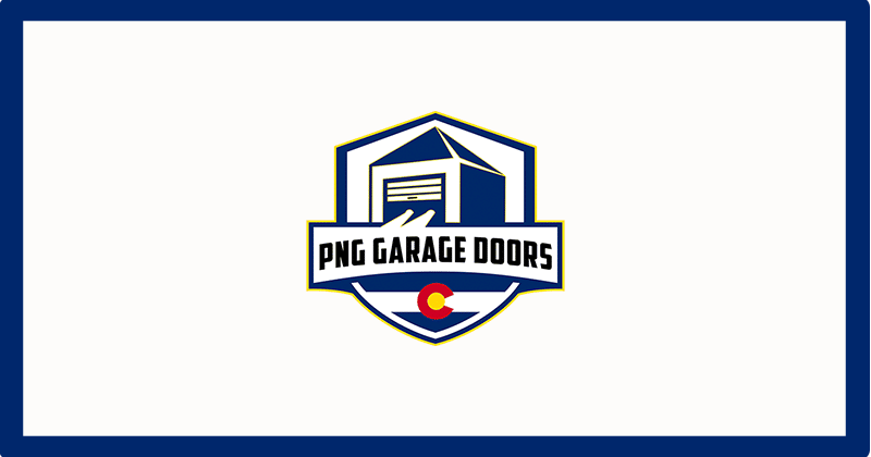 The logo for PNG Garage Doors reading, "PNG Garage Doors."